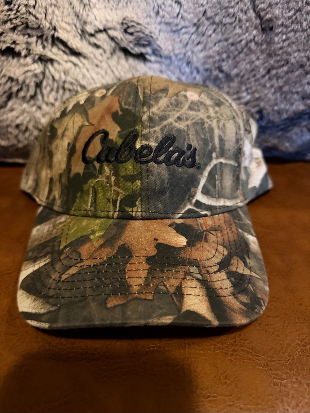 Cabela's Camouflage Hunting Cap - Green, Brown, Tan
